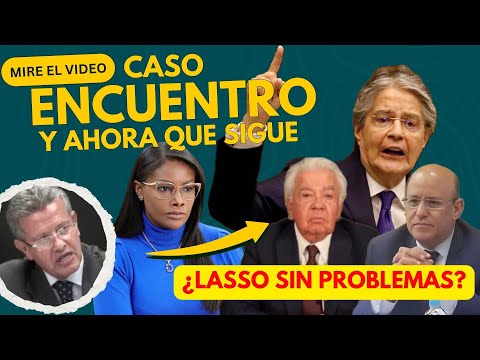 El principal acusado por Fiscalía es Danilo Carrera, Jefe de la Organización! Pero San Lasso NADA!