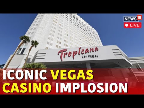 Vegas Tropicana Implosion Live | Las Vegas Bids Farewell To Tropicana | Casino | News Live | N18G