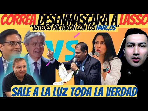 Rafael Correa le dio hasta para llevar a LASSO y ZAPATA | Mensaje delata a los del ENCUENTRO