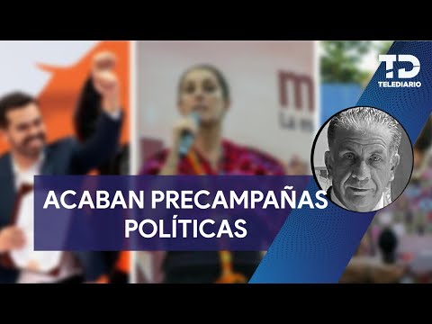 Cierran precampañas políticas en México