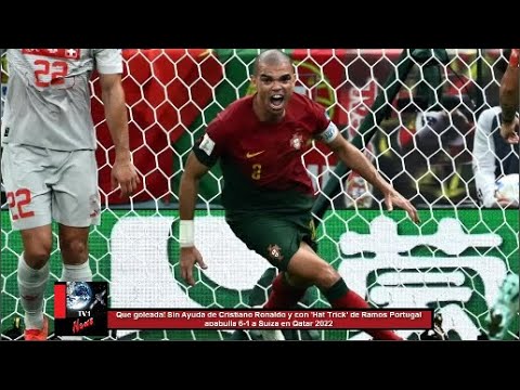 Con Hat-Trick de Ramos y sin Ayuda de Cristiano Ronaldo Portugal apabulla 6-1 a Suiza en Qatar 2022