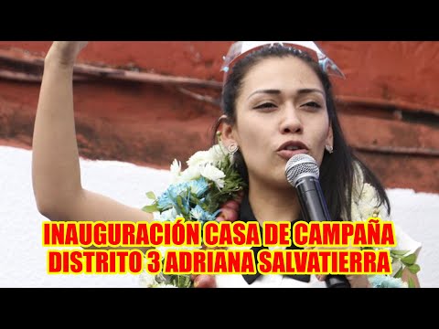 ADRIANA SALVATIERRA COMITÉ CÍVICO DE SANTA CRUZ NUNC4 RECL4MARON EN EL GOBIERNO DE AÑEZ..