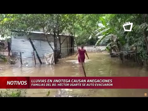 Lluvias en Jinotega causan anegaciones