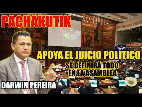 Pachakutik apoya el juicio político contra Guillermo lazo