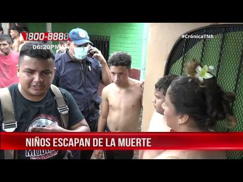Managua: Rescatan a dos menores de morir ahogados tras arrastrarlos un cauce – Nicaragua