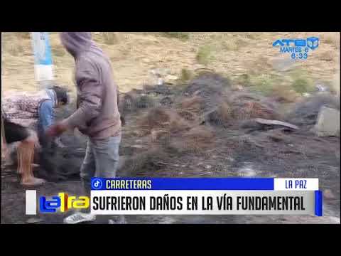 Ministro Montaño anuncia inspección de daños en la carretera de Cochabamba-La Paz