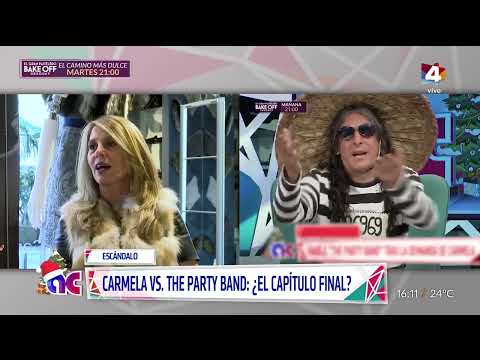 Algo Contigo - The Party Band puso punto final a su guerra con Carmela Hontou