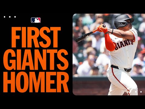 Rafael Devers’ FIRST GIANTS HOME RUN