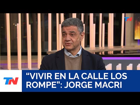Jorge Macri: Hay gente en situación de calle que es muy violenta