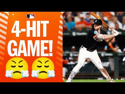 Jackson Holliday GOES OFF against the Red Sox! (First career 4-hit game!)