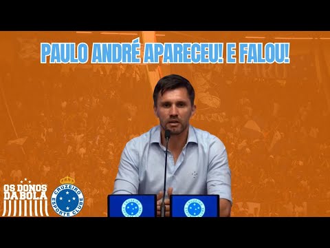 PAULO ANDRÉ ASSUME TEMPORARIAMENTE DIREÇÃO DO FUTEBOL DO CRUZEIRO!