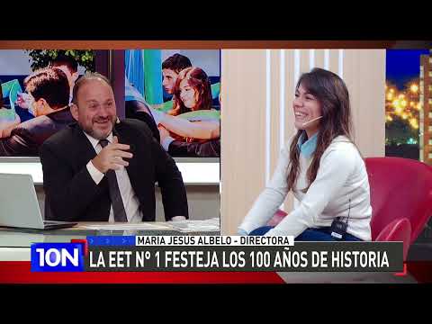 MANO A MANO: La E.E.T. N° 1 Antonio Bermejo festeja sus 100 años