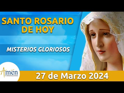 Santo Rosario de Hoy Miércoles 27 Marzo 2024  l Padre Carlos Yepes l Católica l Rosario l Amén