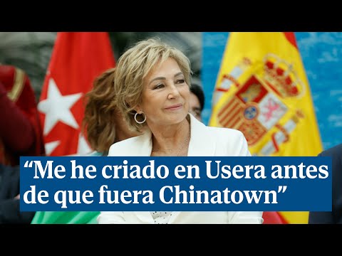 El viral discurso de Ana Rosa al recoger la Medalla de Honor de Madrid