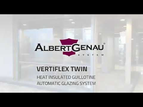 Automatic Glazing System - Vertiflex Twin