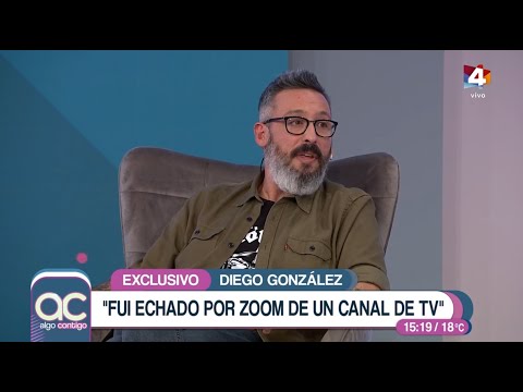 Algo Contigo - Fuerte revelación de Diego González: Fui echado por zoom de un canal de tv