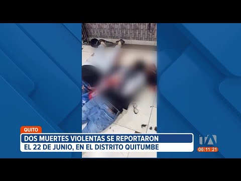 14 muertes violentas se han registrado en lo que va del año en Quitumbe, sur de Quito