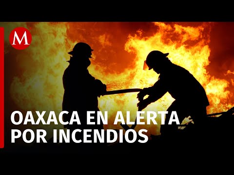 Autoridades de Oaxaca emiten alerta de emergencia por incendios forestales