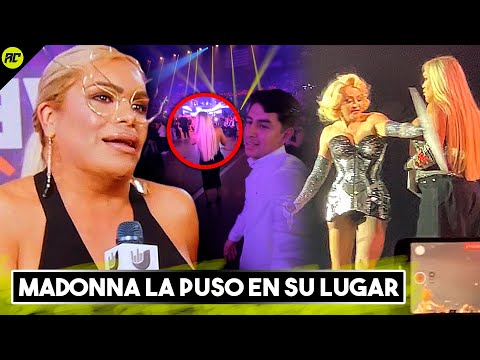 Madonna Puso en Su Lugar a Wendy Guevara Porque la Fama se Le Está Subiendo a la Cabeza.