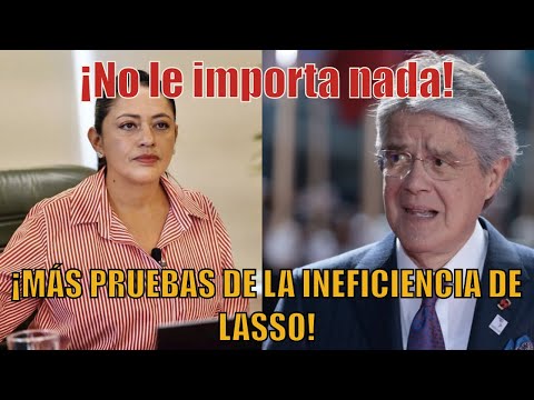 Paola Pabon: al presidente Lasso no le importa nada