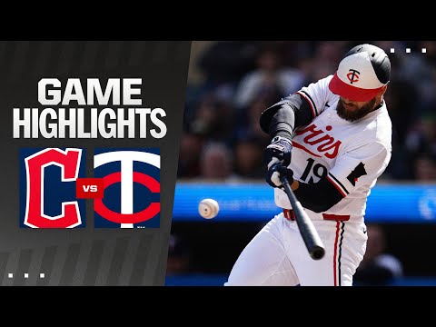 Guardians vs. Twins Game Highlights (4/4/24) | MLB Highlights