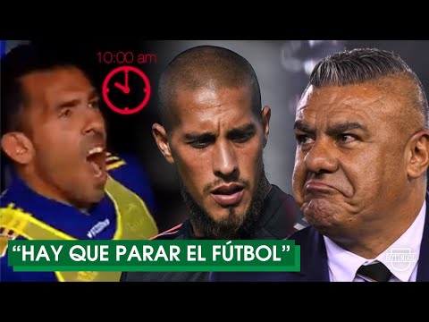 ? ¿Se para el FÚTBOL + Malas NOTICIAS en BOCA + Y RIVER pierde a MAIDANA + BOCA JUEGA a las 10