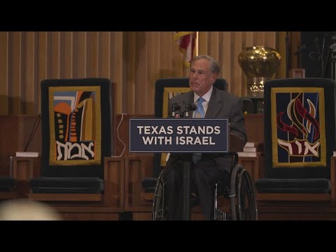 North Texans, Gov. Greg Abbott mark anniversary of Hamas Oct. 7 attack