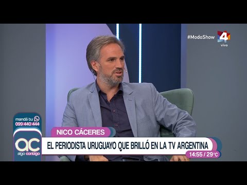 Algo Contigo - Nico Cáceres: El periodista uruguayo que brilló en la tv argentina
