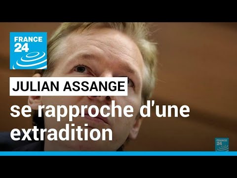 Détenu au Royaume-Uni, Julian Assange se rapproche d'une extradition aux Etats-Unis • FRANCE 24