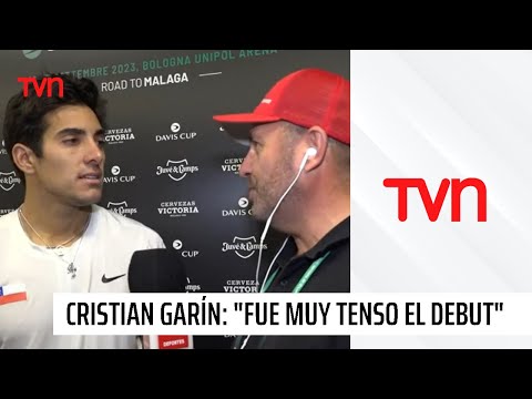 Fue muy tenso el debut: Las impresiones de Garin al dar el primer punto a Chile en Copa Davis