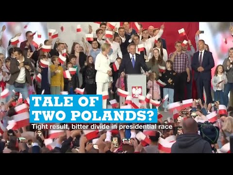 Tale of two Polands Tight result, bitter divide in presidential race