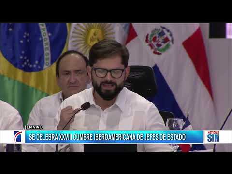 Presidente de Chile denuncia en Cumbre Iberoamericana la dictadura de Ortega en Nicaragua