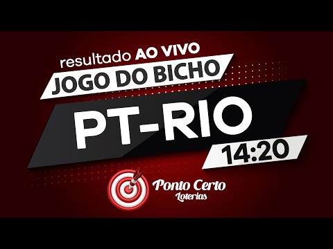 Resultado do jogo do bicho PT-RIO 14h20 ao vivo – 24/03/2023