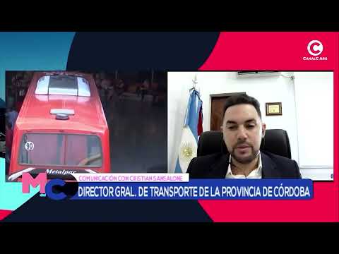 Hablamos con Cristian Sansalone, Dir. Gral. de Transporte en la Provincia de Córdoba