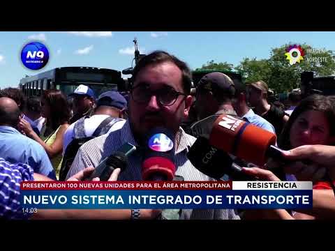 Nuevo sistema integrado de transporte: 100 nuevas unidades para el área metropolitana - NOTICIERO 9