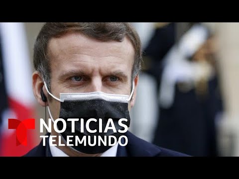 El presidente de Francia, Emmanuel Macron, da positivo al coronavirus | Noticias Telemundo