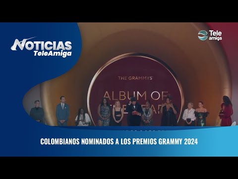Colombianos nominados a los Premios Grammy 2024 - Noticias Teleamiga