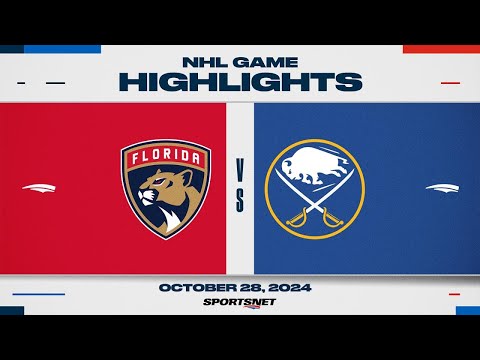 NHL Highlights | Panthers vs. Sabres - October 28, 2024