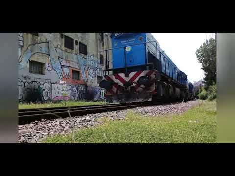 Traslado de Trenes Argentinos Operaciones (15): Locomotora General Motors GT-22 n° 9040