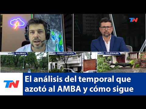 El meteorólogo José Bianco explica el fenómeno de tormentas que azotó al AMBA y Bahía Blanca