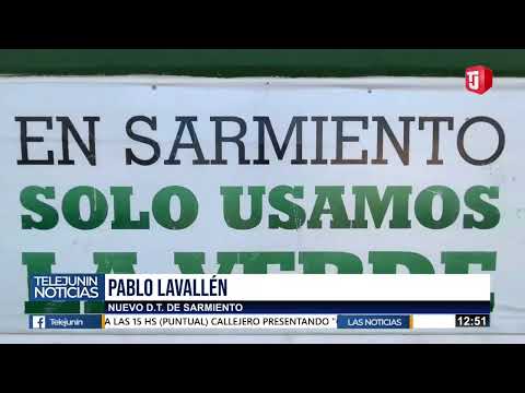 PABLO LAVALLÉN - NUEVO DT SARMIENTO