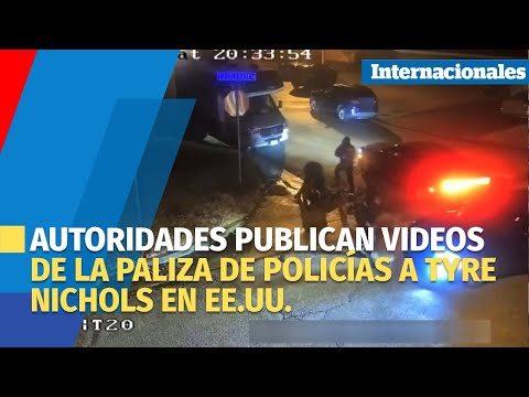 Autoridades publican videos de la paliza de policías a Tyre Nichols en EE UU