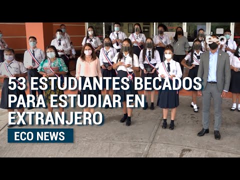 53 estudiantes becados para estudiar en el extranjero  | Eco News