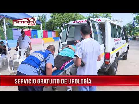 Servicio gratuito de urología llega hasta pobladores de Batahola Norte - Nicaragua