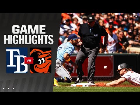 Rays vs. Orioles Game Highlights (9/8/24) | MLB Highlights