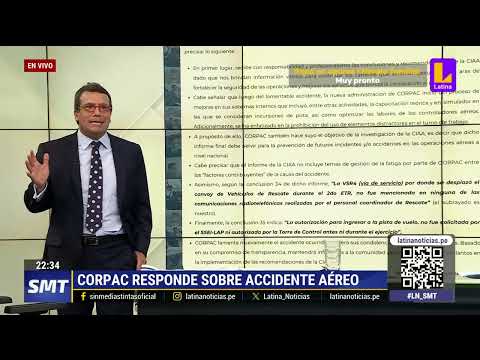 Revelan causa de accidente en aeropuerto Jorge Chávez ¿Quién es el responsable?
