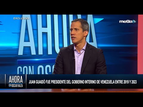 Ahora con Oscar Haza 04-27-23 En exclusiva con Juan Guaidó (Parte I)