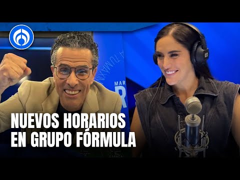 Marco Antonio Regil y Danielle Dithurbide estrenan horarios en Grupo Fórmula