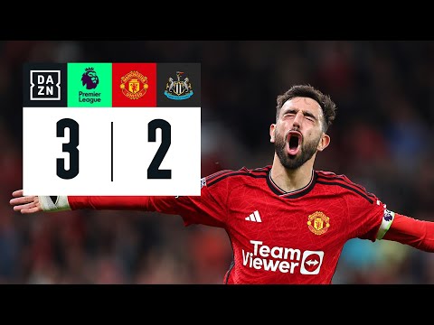 Manchester United vs Newcastle (3-2) | Resumen y goles | Highlights Premier League