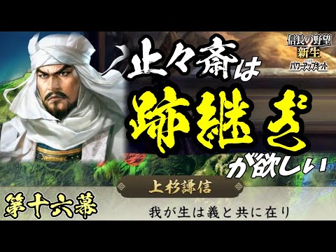 龍虎堕つ【信長の野望・新生PK】｜止々斎は跡継ぎが欲しい 第十六幕【蘆名盛氏｜蘆名家】